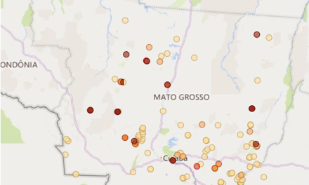 Site do Indea disponibiliza mapa da dispersão da ferrugem asiática