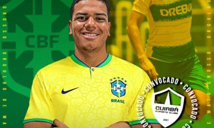 Cuiabá tem primeiro jogador convocado pela seleção brasileira na história