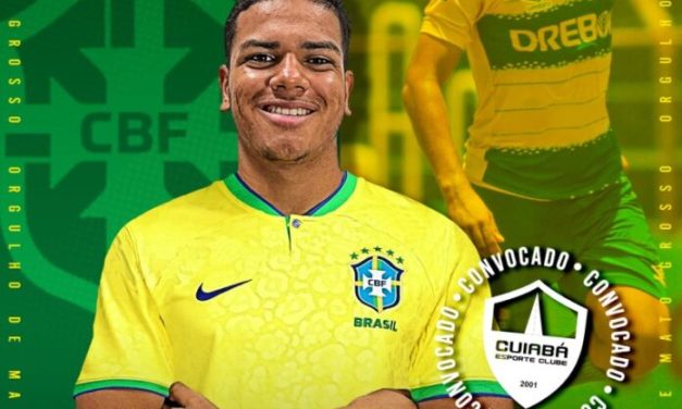 Cuiabá tem primeiro jogador convocado pela seleção brasileira na história