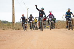 Semob realiza 5º Pedal Ecológico em direção ao Coxipó do Ouro e sorteia quatro bikes profissionais