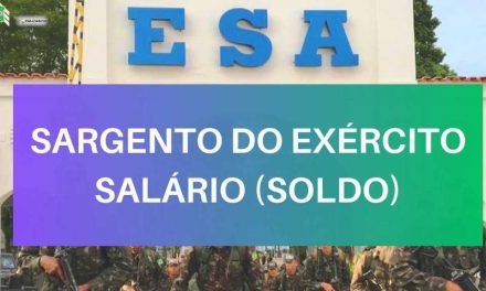 Carreira Militar: Quanto ganha um Sargento do Exército?