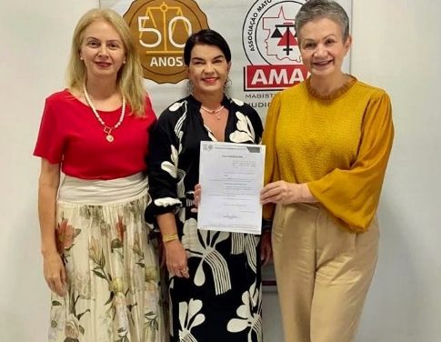 AMAM- MT empossa as juízas Jaqueline Cherulli e Adriana Sant Anna Coningham