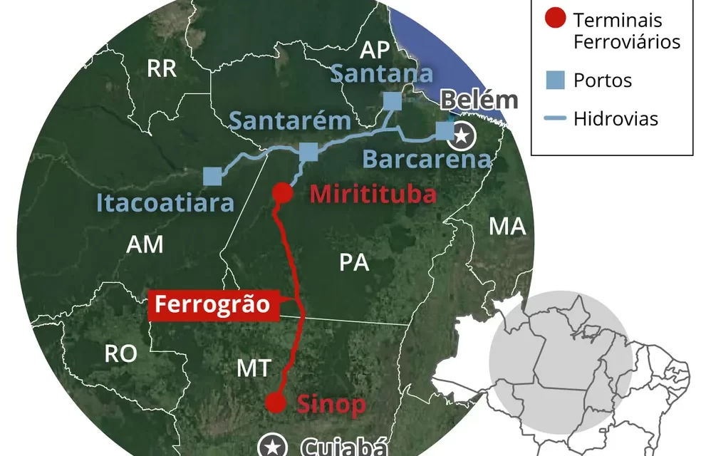 Assembleia Legislativa de MT apresenta relatório para retomada do projeto Ferrogrão