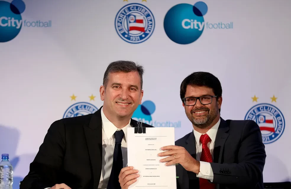 Bahia conclui venda da SAF para o City, e CEO garante: “Vai ser o segundo maior clube do grupo”