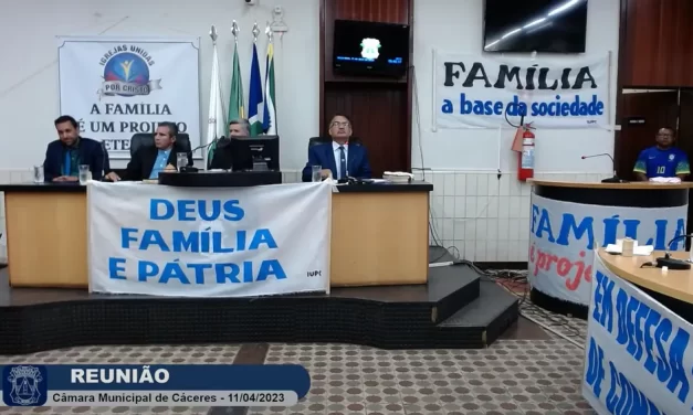 MP investiga discurso de ódio e conduta homofóbica na Câmara de Cáceres (MT)