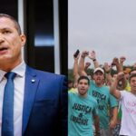 Vice-líder da oposição participa de ato político liderado por Nikolas Ferreira em apoio a Jair Bolsonaro.