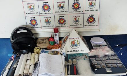 Operação integrada apreende drogas e armas em municípios do interior