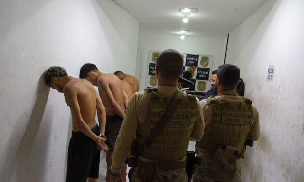 Polícia Civil prende suspeitos e intensifica ofensiva contra facções criminosas