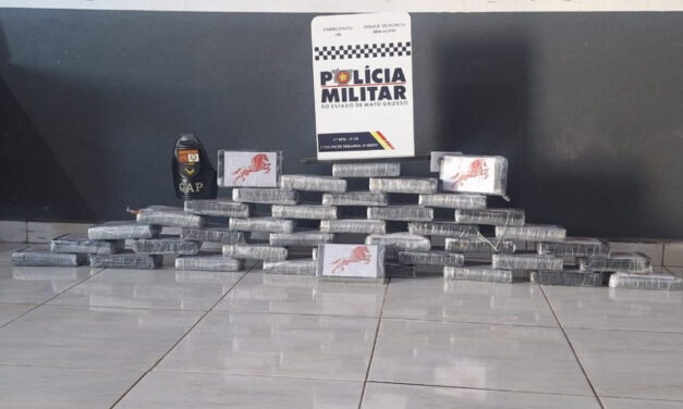 Polícia Militar apreende mais 46 tabletes de cocaína após localizar aeronave em área rural