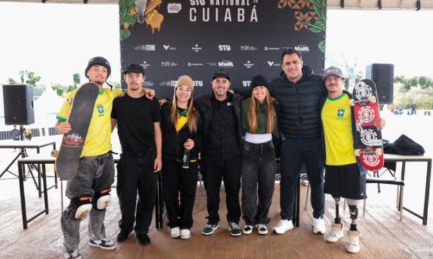 Mato Grosso recebe etapa nacional de skate e fortalece calendário esportivo