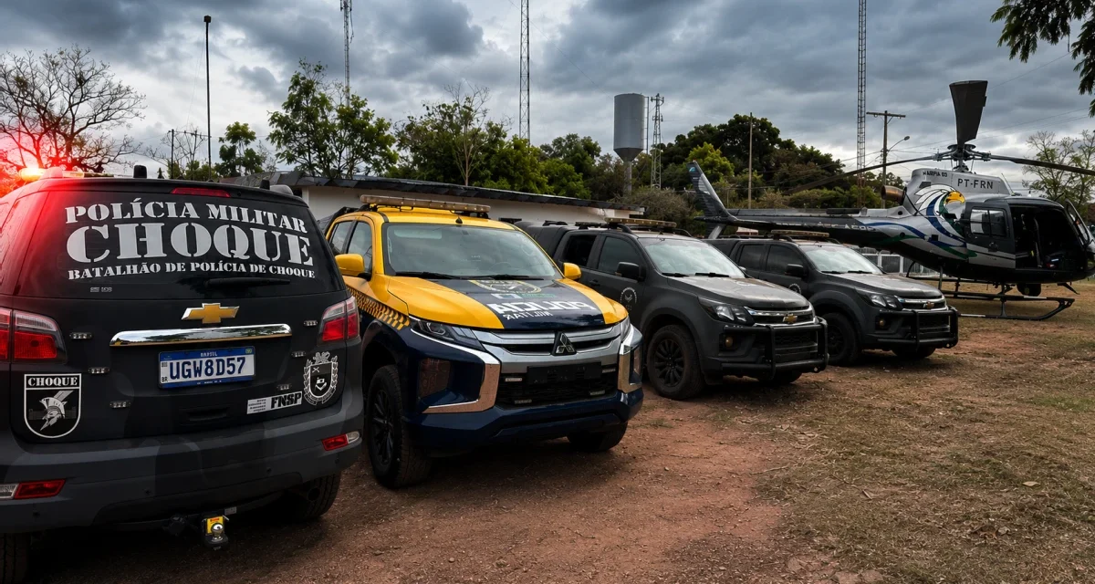 Polícia Militar reforça operações para combater organizações criminosas em Mato Grosso